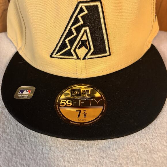 New Era 59FIFTY Arizona Diamondbacks Hat 7 1/8 Fitted MLB Cap - Picture 2 of 10
